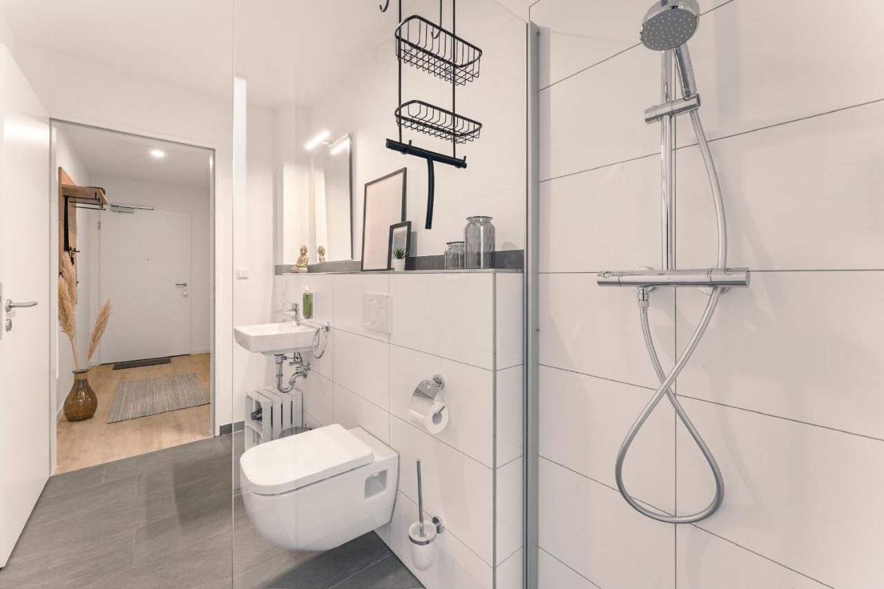 Modernes Apartment Am Gleispark Oldenburg Dış mekan fotoğraf