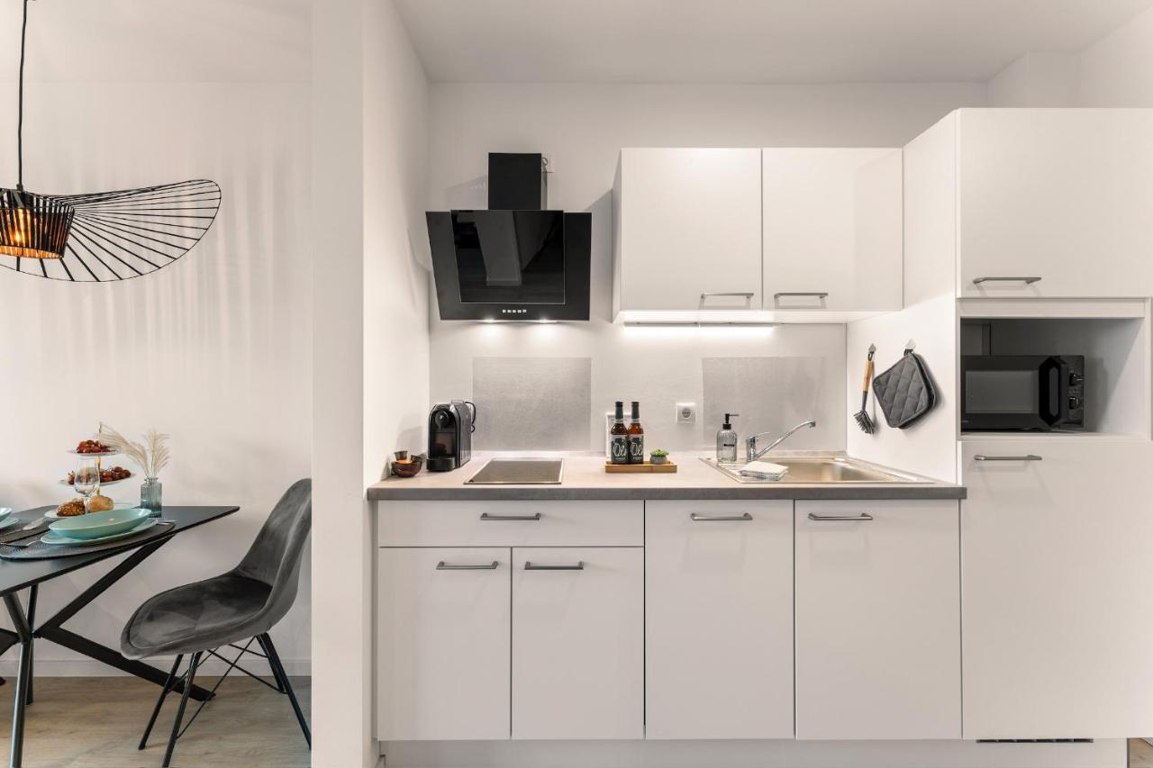 Modernes Apartment Am Gleispark Oldenburg Dış mekan fotoğraf