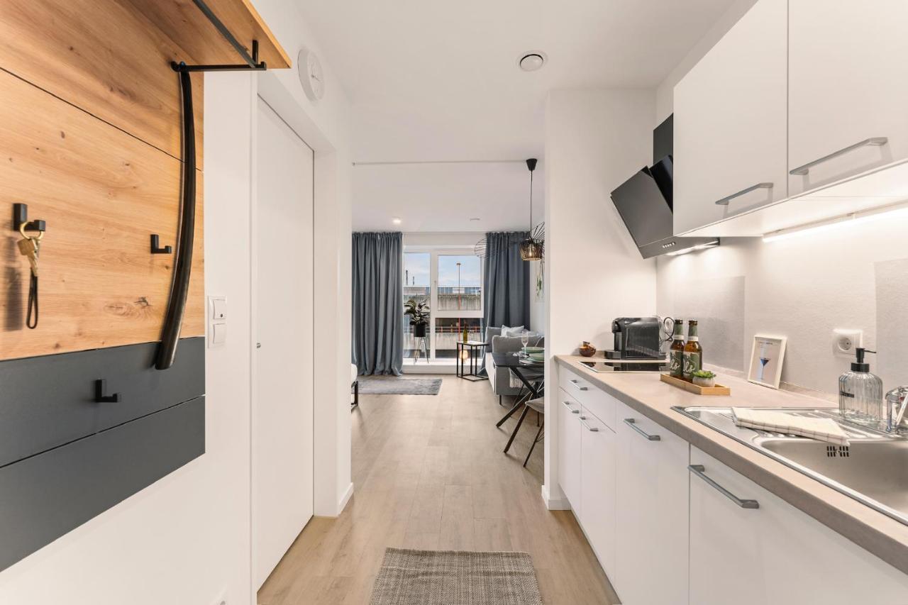 Modernes Apartment Am Gleispark Oldenburg Dış mekan fotoğraf