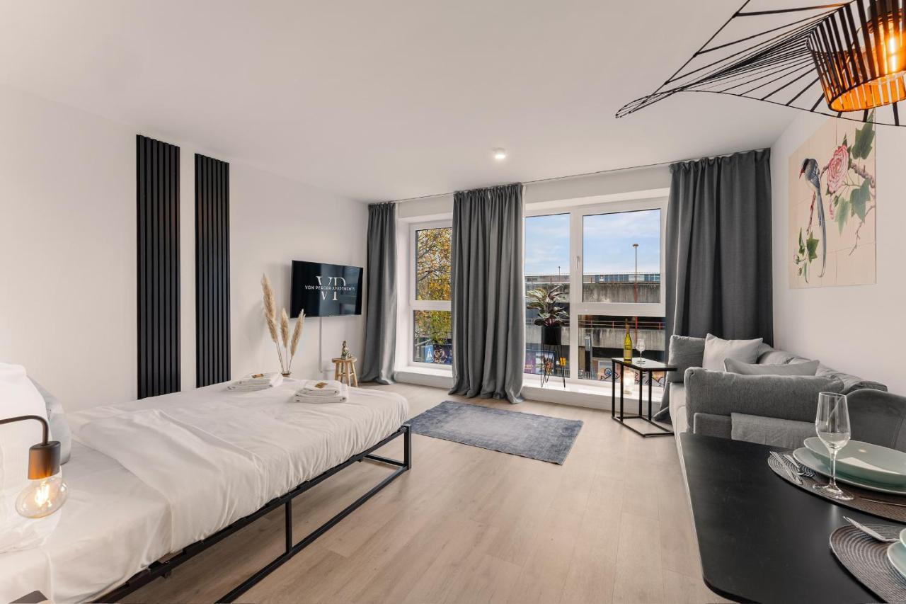 Modernes Apartment Am Gleispark Oldenburg Dış mekan fotoğraf