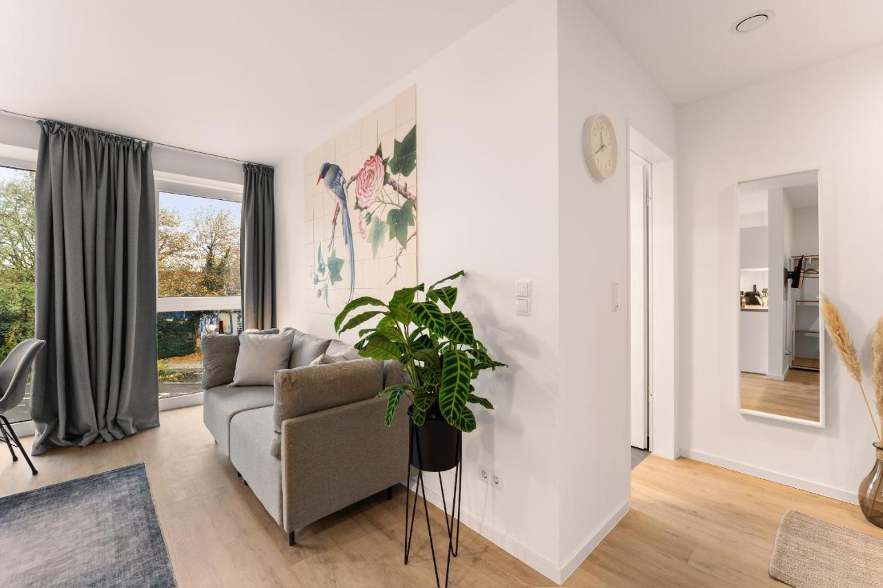 Modernes Apartment Am Gleispark Oldenburg Dış mekan fotoğraf