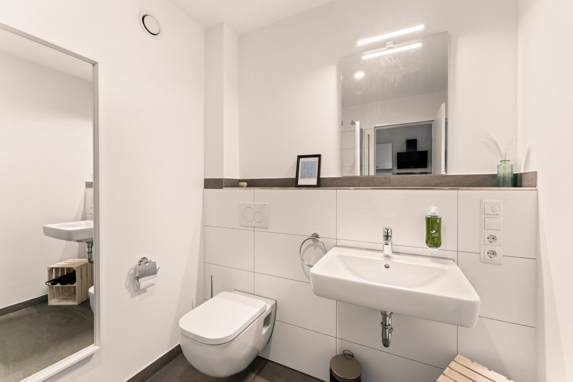 Modernes Apartment Am Gleispark Oldenburg Dış mekan fotoğraf